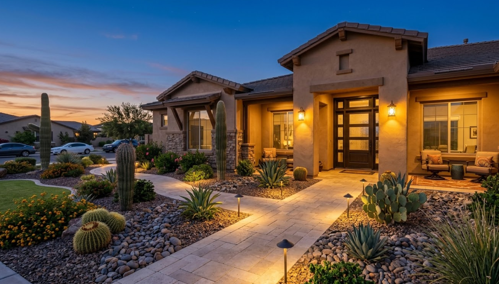 Residential exterior lighting